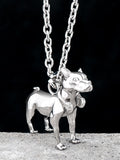 Dog pendant  for Unisex stainless steel French bulldog  necklaces jewelry   mygrillz