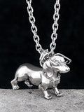 Beagles pendant  for Unisex stainless steel dog necklaces jewelry   mygrillz