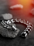 High quality Dragon Black vintage punk  bracelet for men stainless steel fashion Jewelry