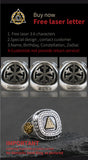 Eye of Providence  Silver rings for man  Vintage  two head eagle  fashion jewelry  hippop street culture