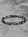 High quality Thai Silver bracelet for men  link chain 925 Silver  vintage fashion Jewelry