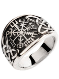 Nordic Valknut  Viking  rings stainless steel  man index ring Vintage  fashion jewelry