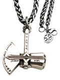 The   Stormbreaker necklace for men  hatchet stainless steel pendant   hippop street culture mygrillz