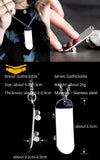 Fingers skateboard pendant  Men's fingertip play stainless steel necklaces jewelry