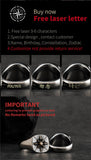 The star  stainless steel Compass   Polaris rings  for man Ring fashion jewelry