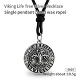 Nordic mythology Viking Life tree Silver necklace the sterling silver pendant for  Men