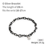 Thai Silver   bracelet for men sterling Silver Domineering vintage fashion Jewelry   mygrillz