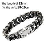 High Quality   bracelet for men  stainless steel  vintage Link Chain  mygrillz