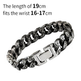 High Quality   bracelet for men  stainless steel  vintage Link Chain  mygrillz