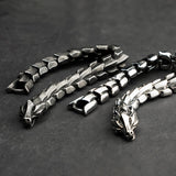 High quality Dragon Black vintage punk  bracelet for men stainless steel fashion Jewelry