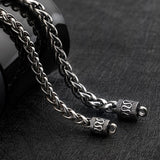 925 Silver Weaving Chain bracelet for men vintage fashion Jewelry  Thai Silver High quality  mygrillz