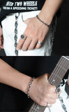 High quality Thai Silver bracelet for men  link chain 925 Silver  vintage fashion Jewelry