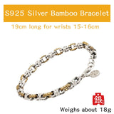 Thai Silver   bracelet for men sterling Silver  Peace knot  vintage fashion Jewelry   mygrillz