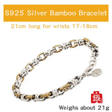 Thai Silver   bracelet for men sterling Silver  Peace knot  vintage fashion Jewelry   mygrillz