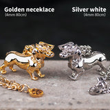 Beagles pendant  for Unisex stainless steel dog necklaces jewelry   mygrillz