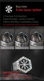 Nordic The helm of awe  Viking  rings for man  Vintage  stainless steel  fashion jewelry