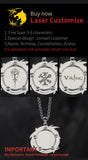 The Wizard Witcher necklace for men  wolf stainless steel pendant