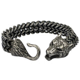 Viking Wolf  Stainless steel  bracelet  for Unisex