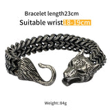 Viking Wolf  Stainless steel  bracelet  for Unisex