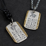 The Eye of Horus   Vintage Anubis   S925 Silver necklace for men  sterling silver   pendant  Jewelry