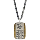 The Eye of Horus   Vintage Anubis   S925 Silver necklace for men  sterling silver   pendant  Jewelry