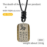 The Eye of Horus   Vintage Anubis   S925 Silver necklace for men  sterling silver   pendant  Jewelry