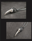 Dragon Claw sterling  S925 Silver necklace for men  sterling silver   pendant  Jewelry