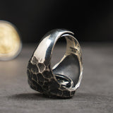 Spartacus Warriors sterling Silver Ring Male Ins Fashion Jewelry