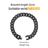 Hiphop  Chain   Stainless steel  bracelet for men Unisex