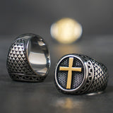 Vintage Juses  rings for man  Vintage  stainless steel  fashion jewelry