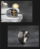 Vintage Juses  rings for man  Vintage  stainless steel  fashion jewelry