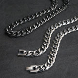 Cuban chain  Hip pop design men's women's necklace stainless steel fashion Jewelry