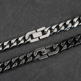 Cuban chain  Hip pop design men's women's necklace stainless steel fashion Jewelry