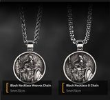 Spartacus Warriors stainless Steel Pendant  Male Ins  Necklace Jewelry