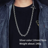 High Quality Y2K ABG for women and men necklace stainless steel fashion Jewelry