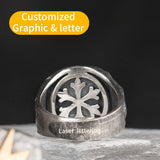 Wrath of Zeus Lightning Bolt  Ring Trendy Male God 925 Silver Ring Punk  Fashion Jewelry