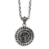 Travel Safe Compass St Christopher  Stainless Steel Chain Necklaces for Men Fashion Jewelry Accessories Friends Gifts