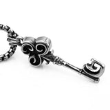 Key Pendant   for men  stainless steel necklace