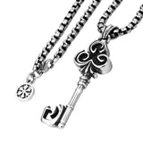 Key Pendant   for men  stainless steel necklace