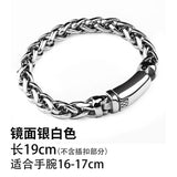 High quality brief bracelet for men stainless steel fashion Jewelry can customized